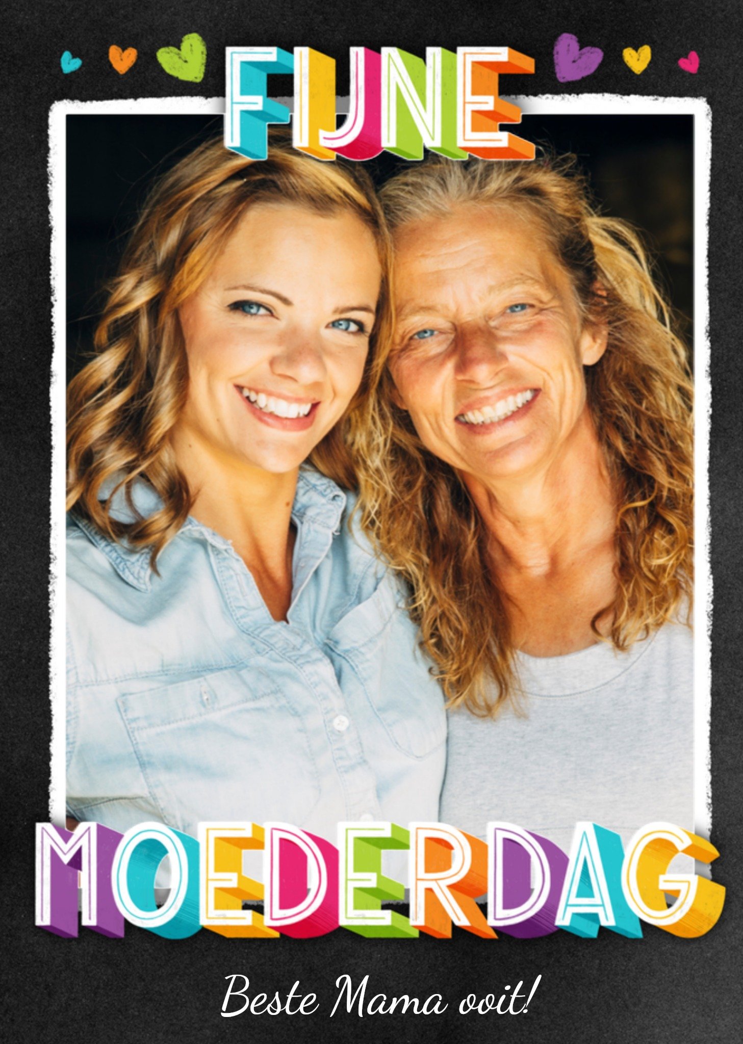 Letters by Julia Moederdagkaart fotokaart Kaart Letters By Julia