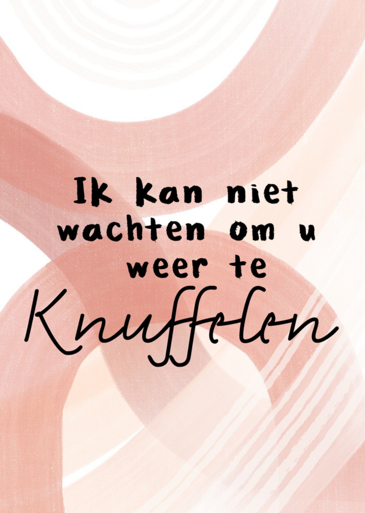 Greetz Opa en oma dag knuffelen Standard Card