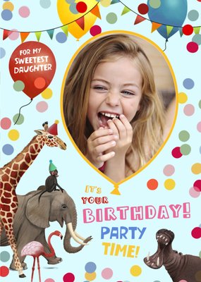 Patricia Hooning | Verjaardagskaart | Met foto | Sweetest daughter