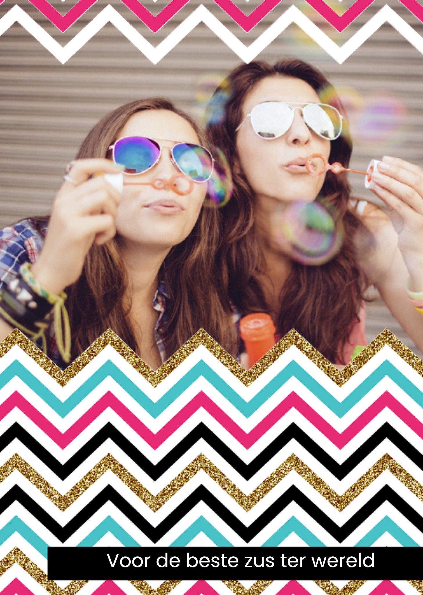 Verjaardagskaart Beste zus ter wereld Kaart Greetz