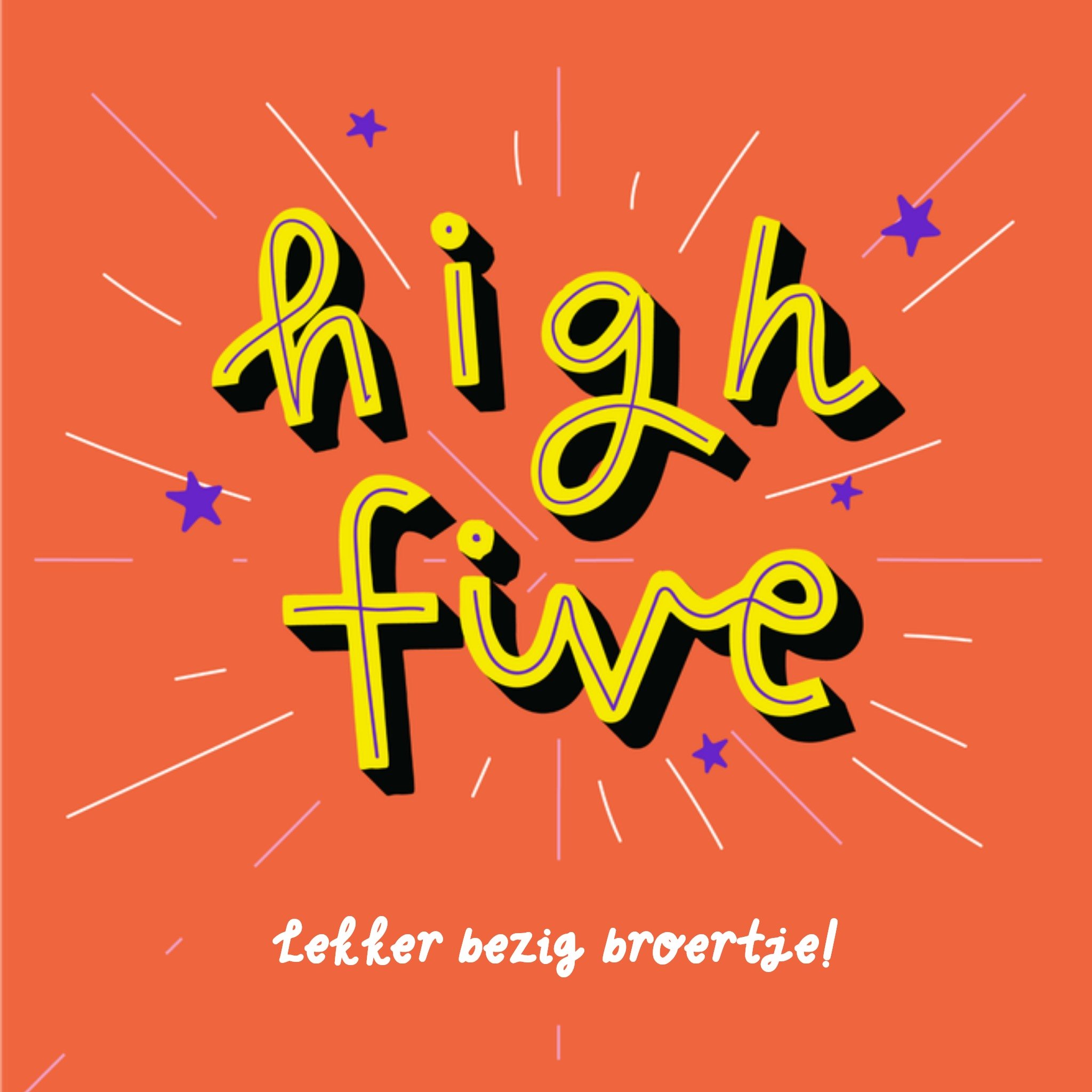 Greetz Complimentendag Broer Vierkant