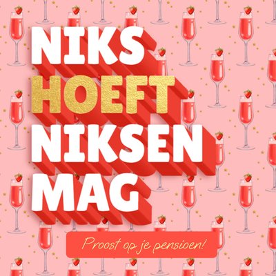 Love Repeat | Pensioen kaart | Vrouw | Niksen