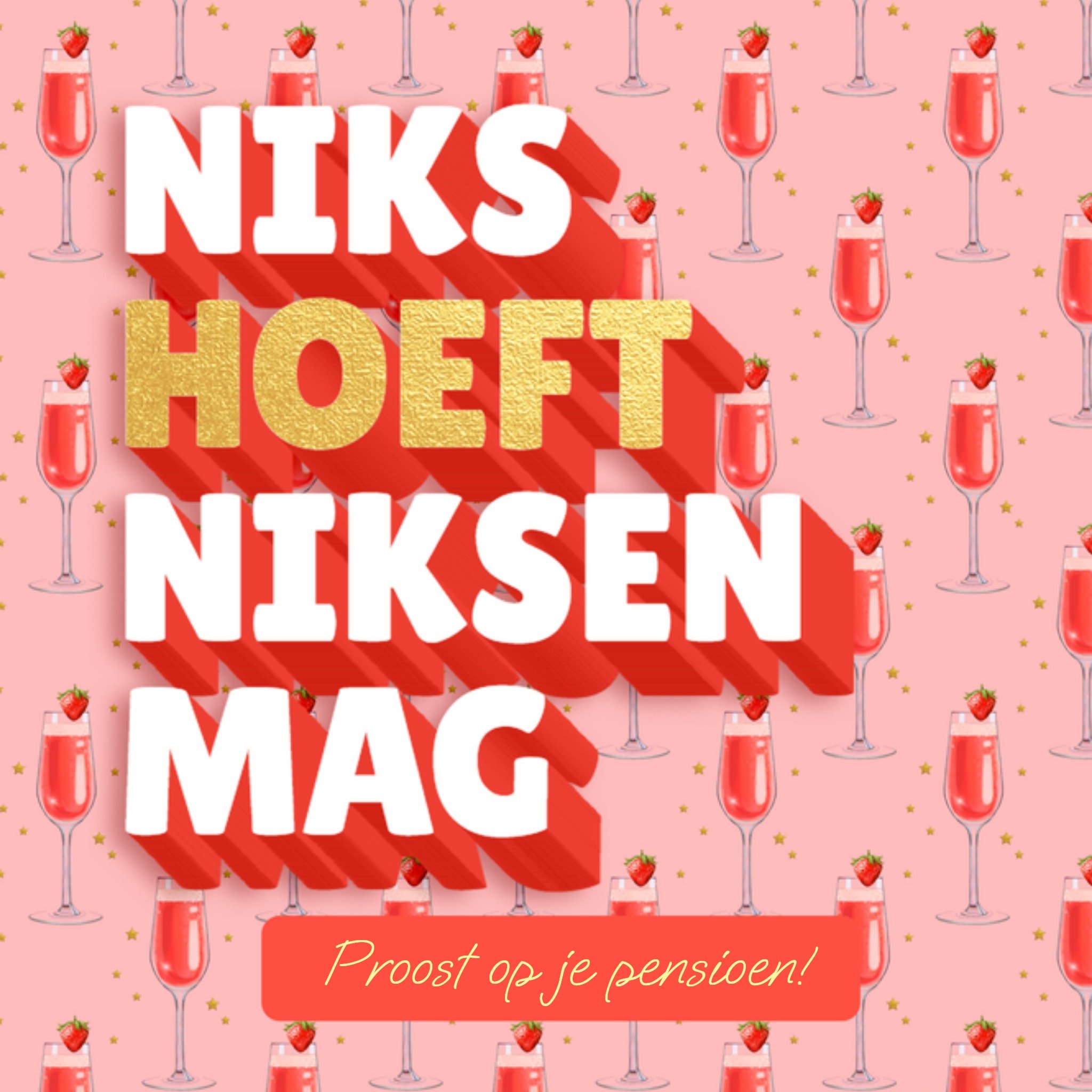 Love Repeat - Pensioen kaart - Vrouw - Niksen