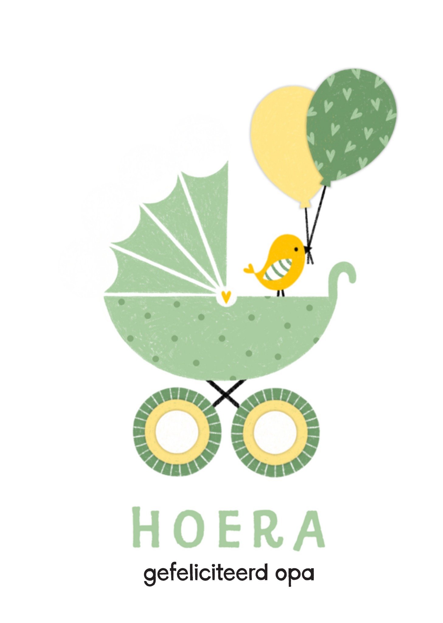 Geboortekaart Gefeliciteerd Opa Kaart Marieke Witke