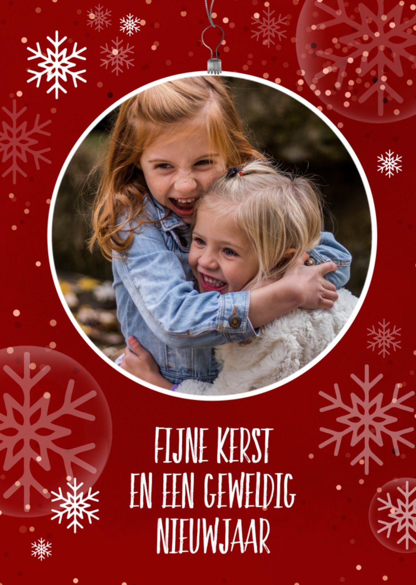 Patricia Hooning Kerstkaart Aanpasbare Foto Fishuals