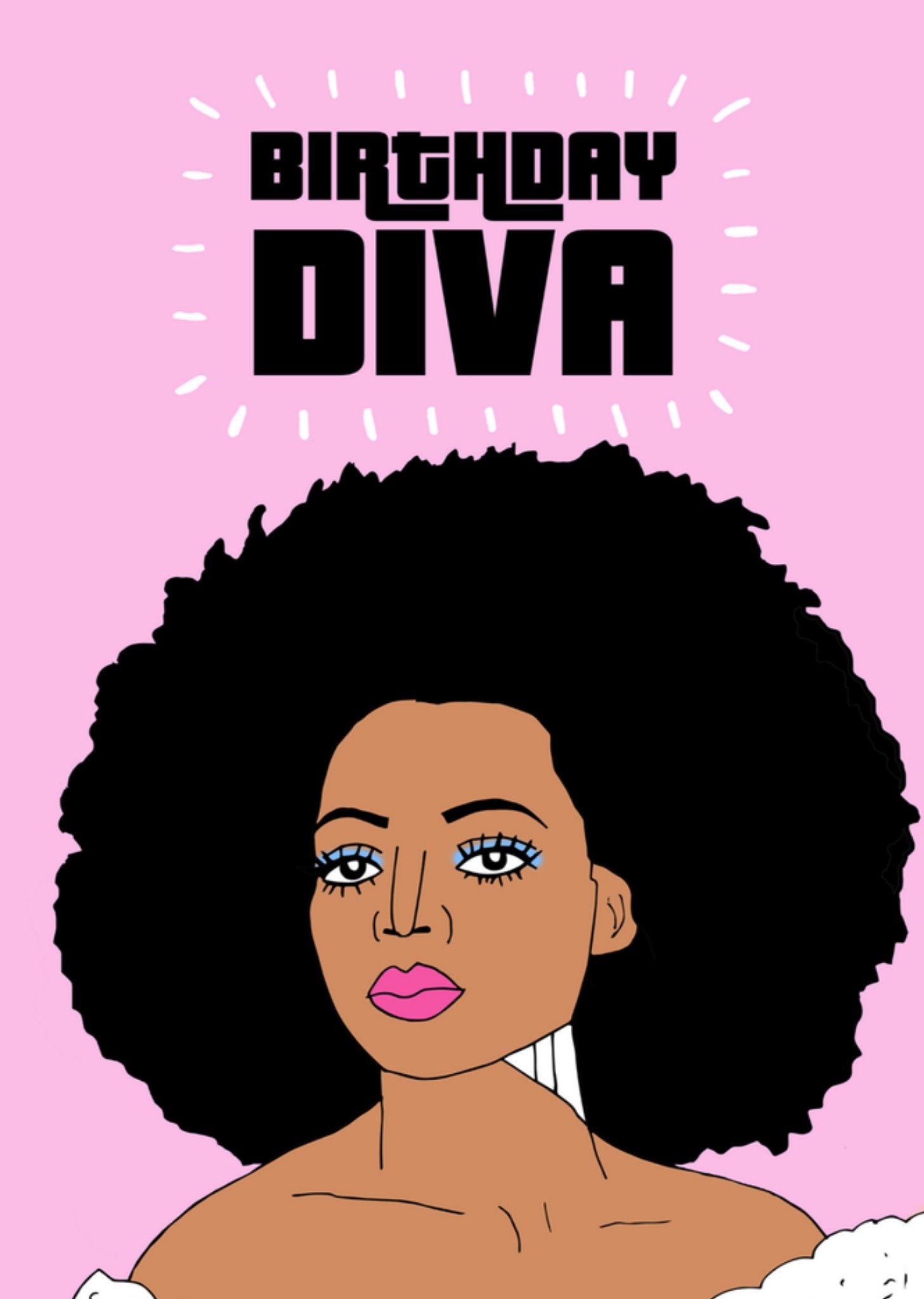 Verjaardagskaart diva Kaart Pearl Ivy