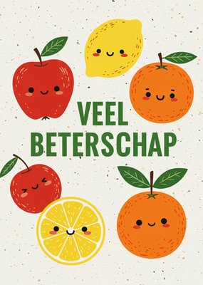 Greetz | Beterschap Ansichtkaart | Veel Beterschap