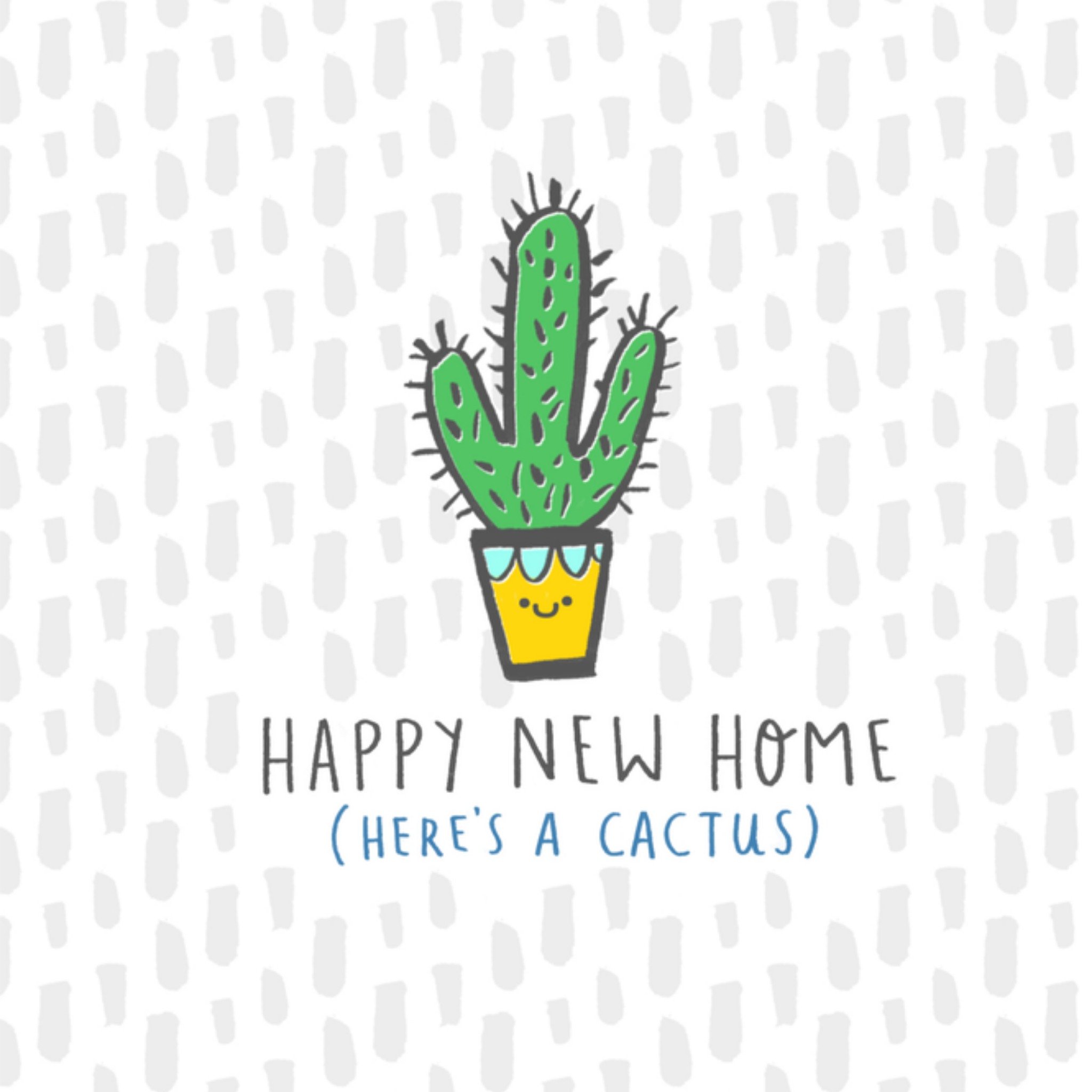 Greetz Nieuw woning Plantjes Neutraal Vierkant