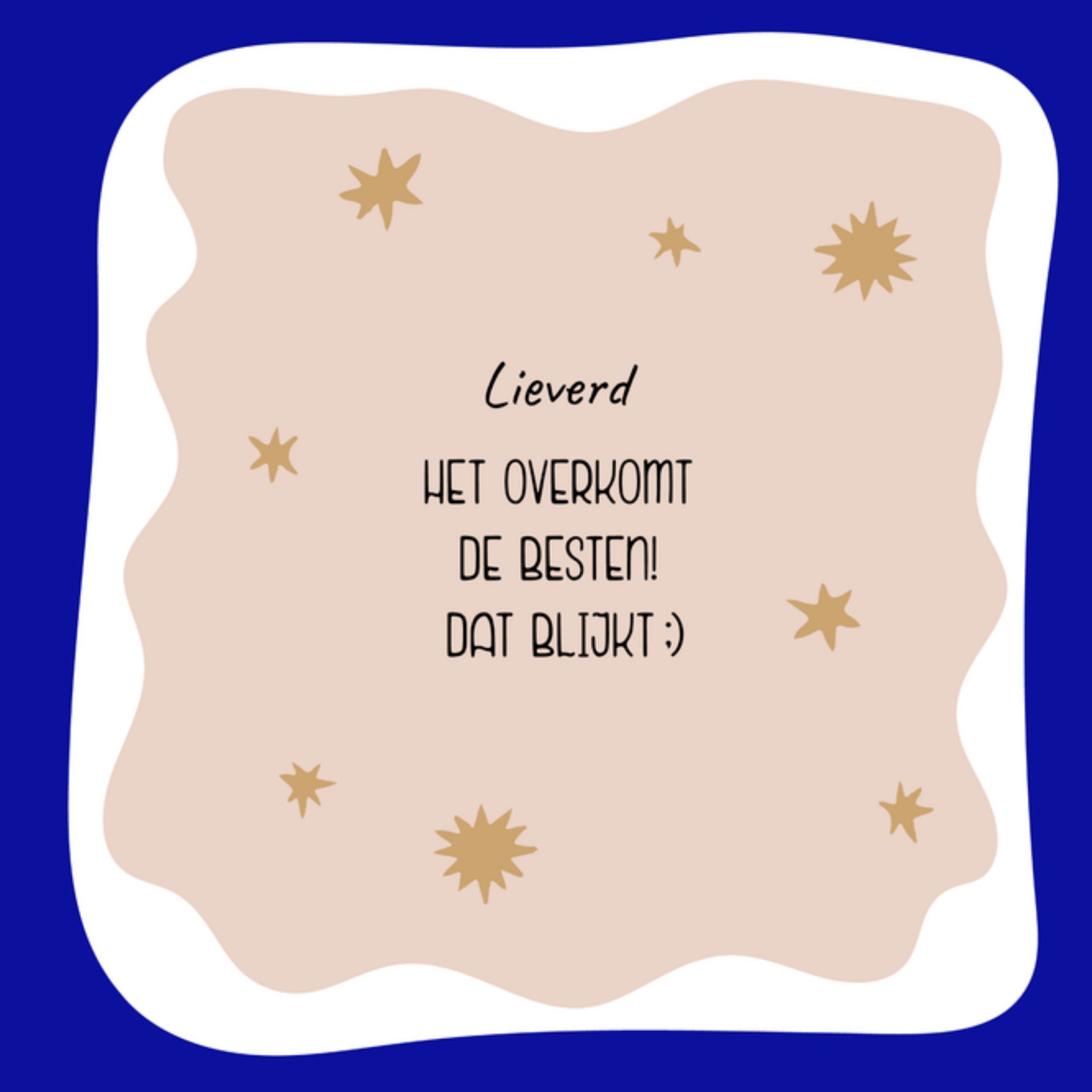 Greetz Gezakt kaart Het overkomt de besten Vierkant