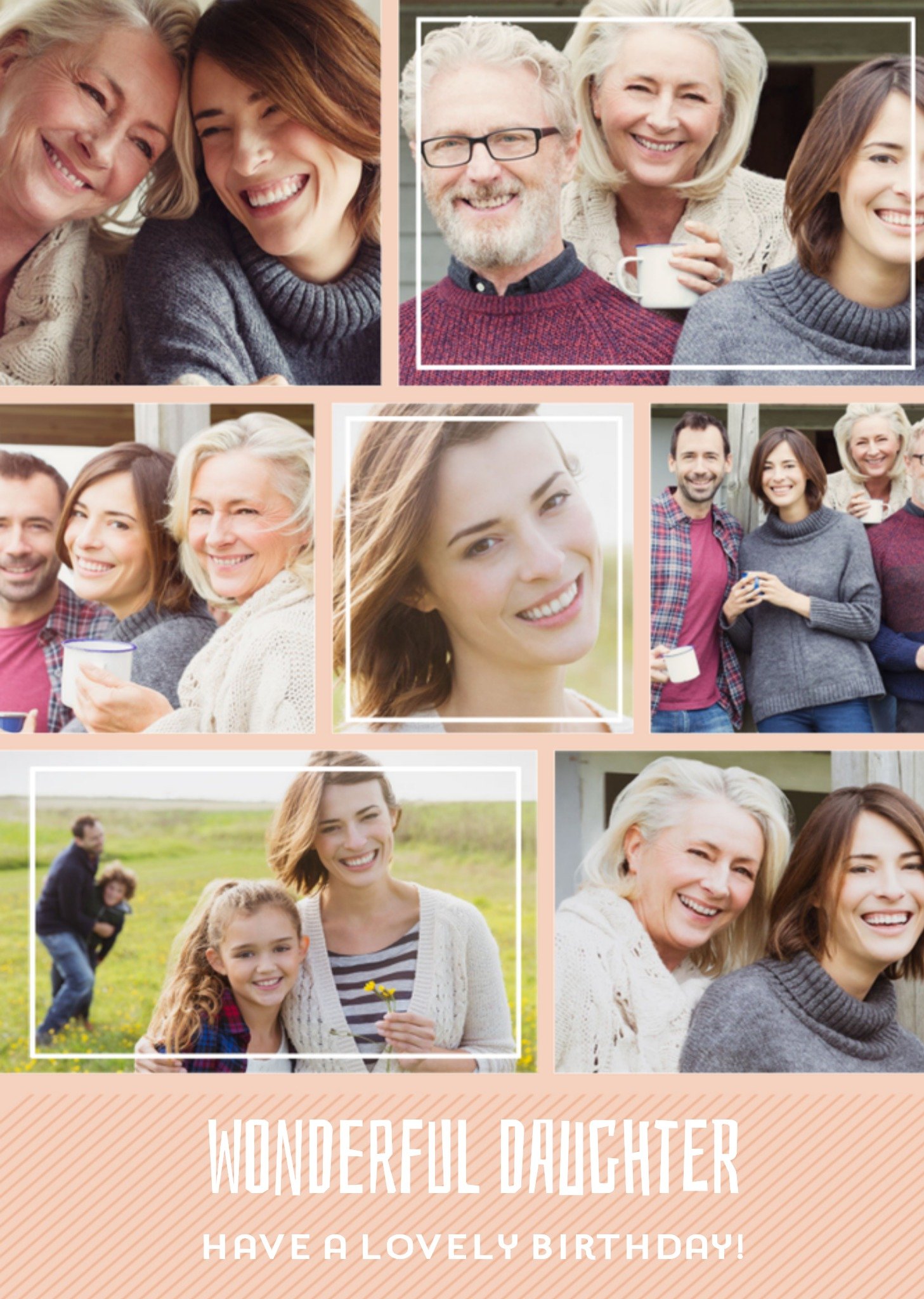 Greetz Verjaardagskaart fotokaart dochter Standard Card