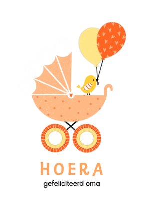 Marieke Witke | Geboortekaart | Gefeliciteerd Oma