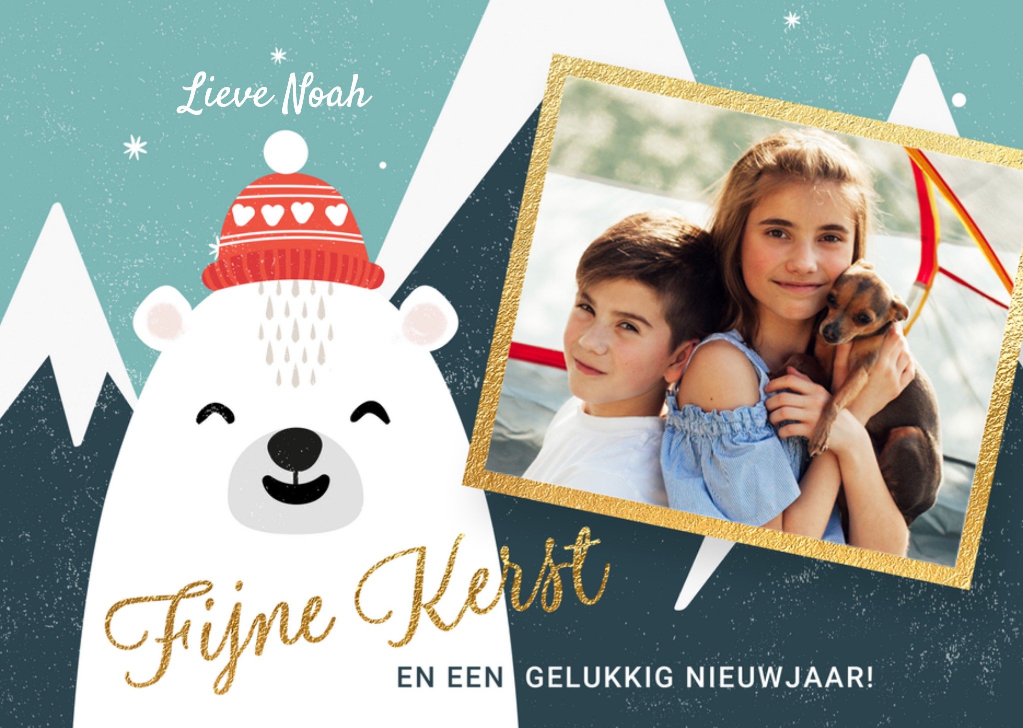 Kerst IJsbeer Foto Luckz