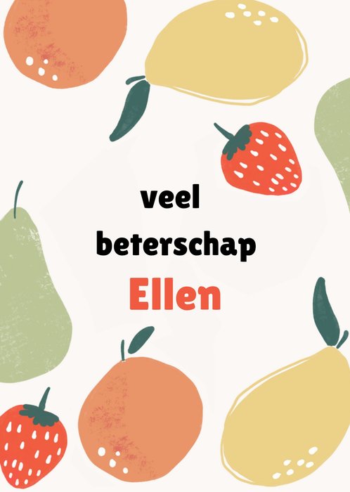 Beterschapkaart | Greetz | Tante | Illustratie