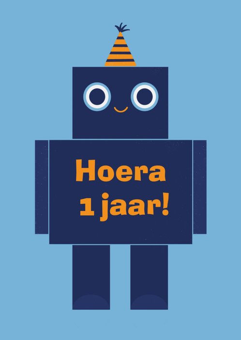 Verjaardagskaart | Greetz | Robot