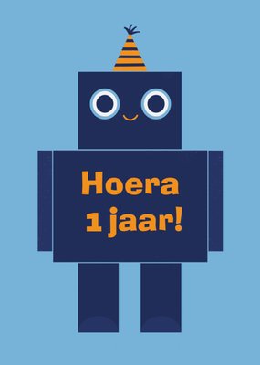 Verjaardagskaart | Greetz | Robot