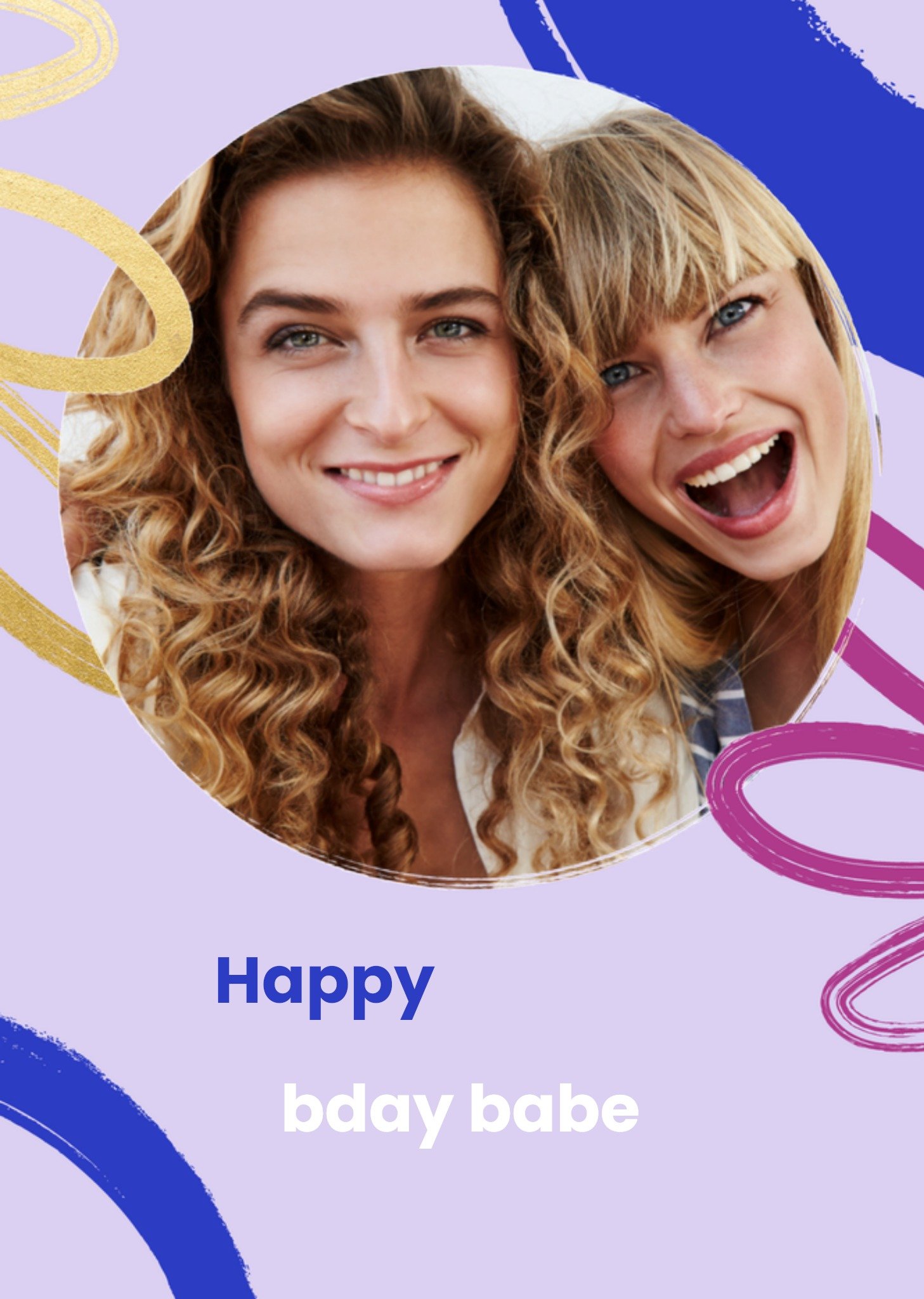 Greetz Verjaardagskaart met eigen foto Standard Card