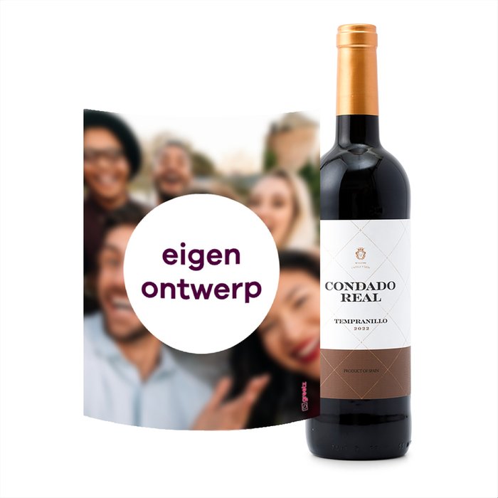 Condado Real | Tempranillo Tinto | Eigen ontwerp | 750 ml