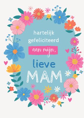 Natalie Alex | Verjaardagkaart | lieve mam