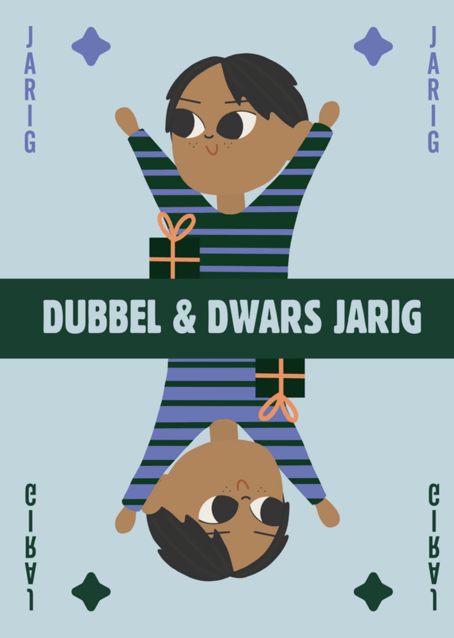 Verjaardagskaart Tweeling Kaart Greetz