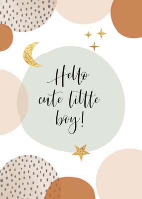 Tsjip | Geboortekaart | Cute little boy!