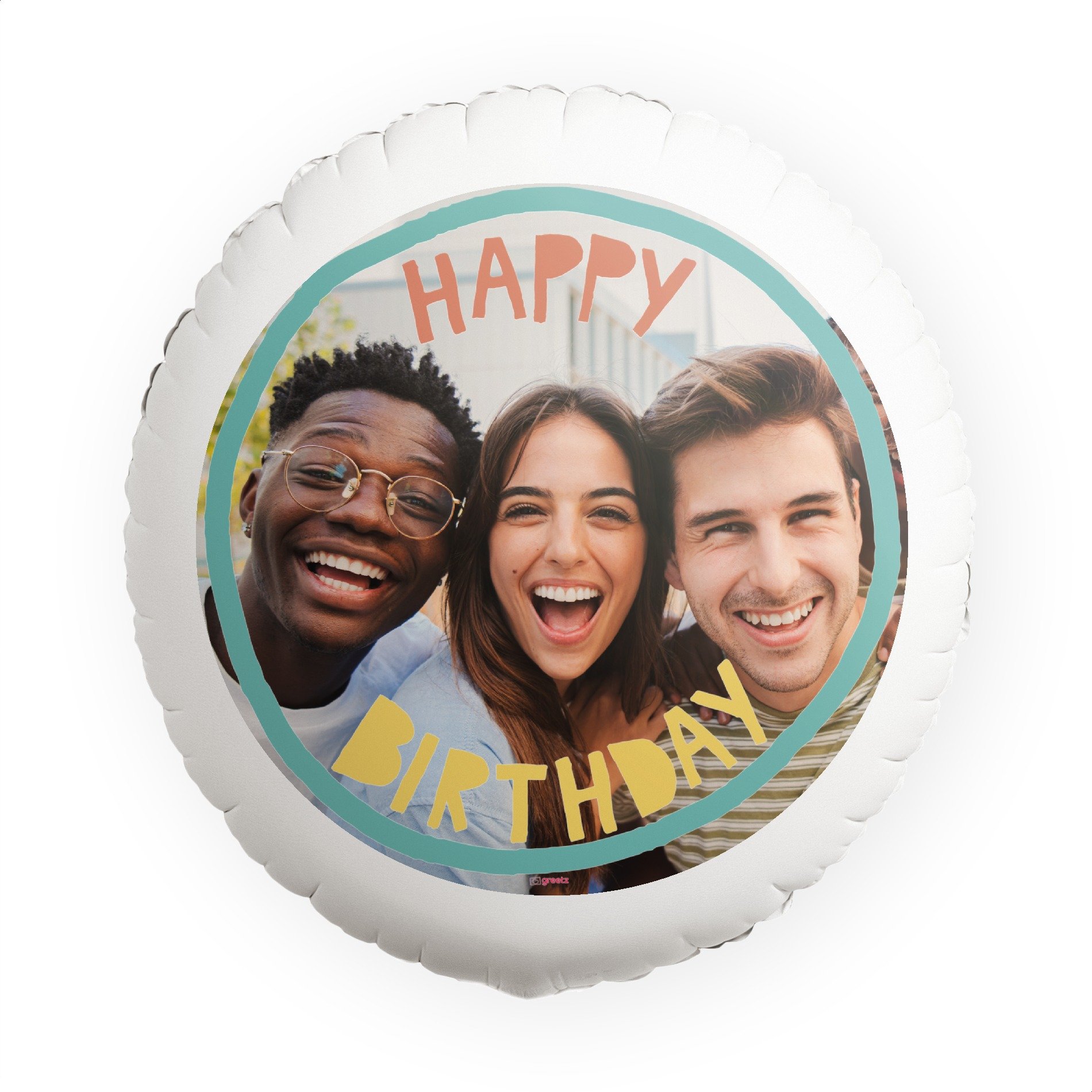 Greetz | Ballon | Happy Birthday | met eigen foto