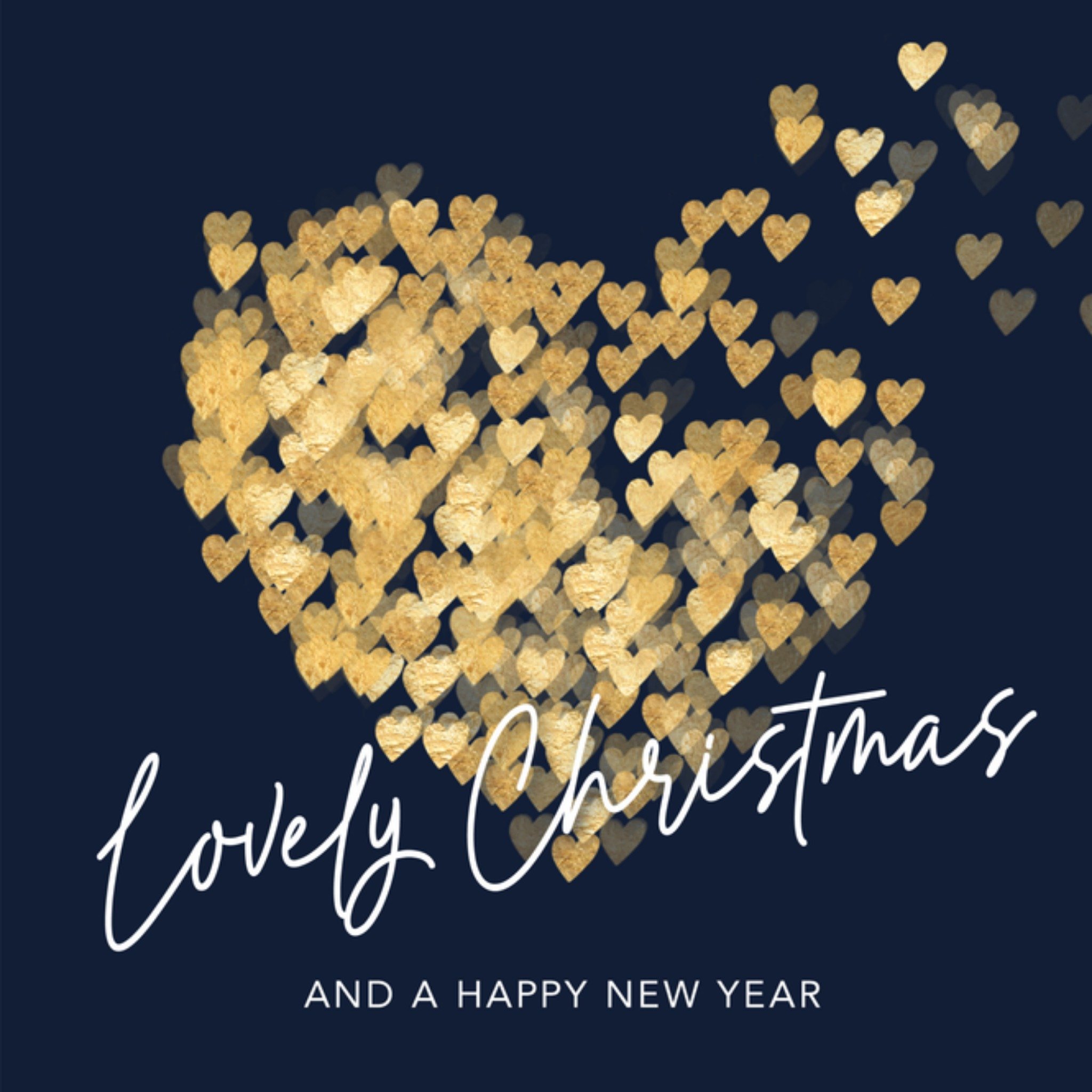 Kerstkaart hartje Luckz