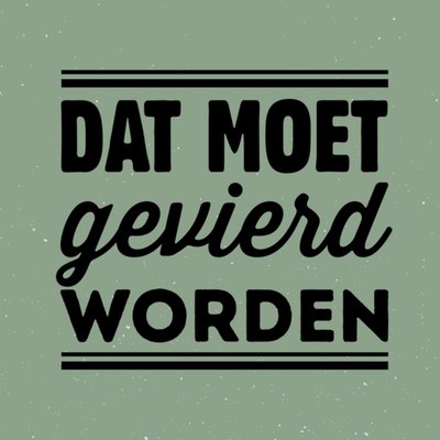 Greetz | Nieuwe baan | dat moet gevierd worden