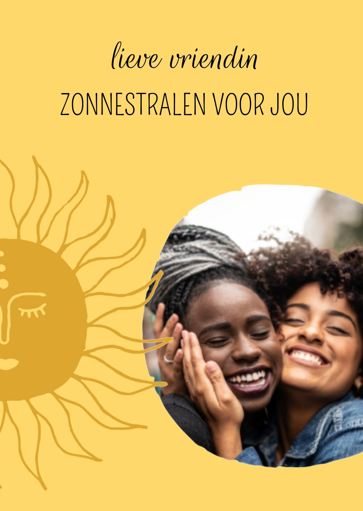 Denken aan Lieve vriendin Greetz