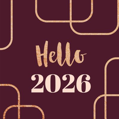 Greetz | Nieuwjaarskaart | Hello 2026