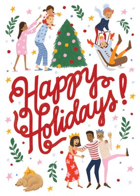 The Postcardy Club | Kerstkaart | illustratie