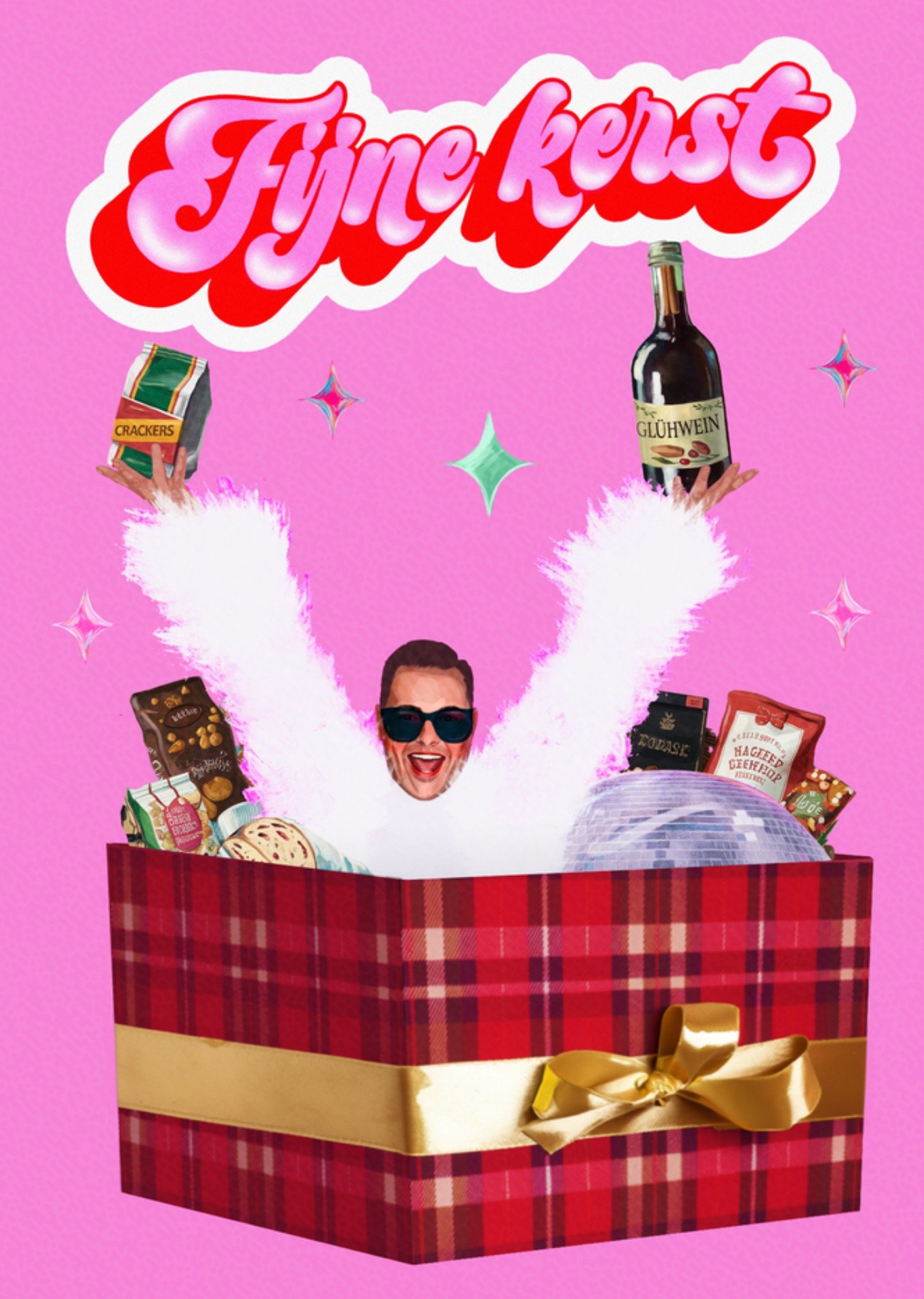 Greetz Kerstkaart Kerst cadeaus Fred van Leer