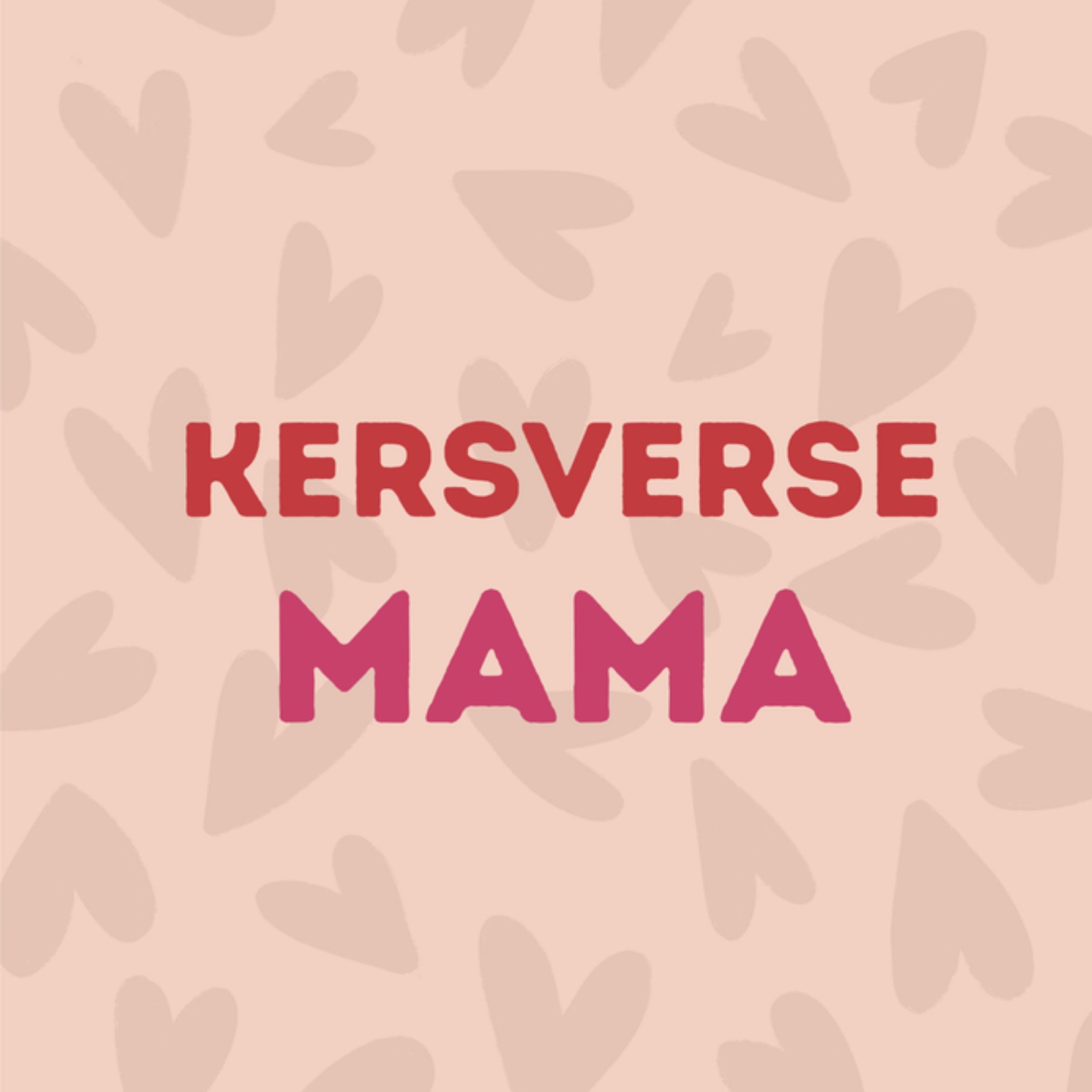 Greetz Moederdagkaart kersverse mama Vierkant