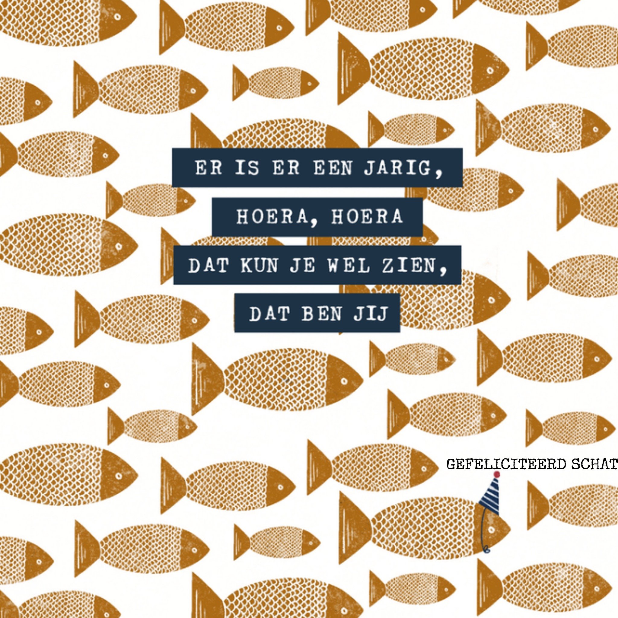 Greetz Verjaardagskaart Zoon Vierkant