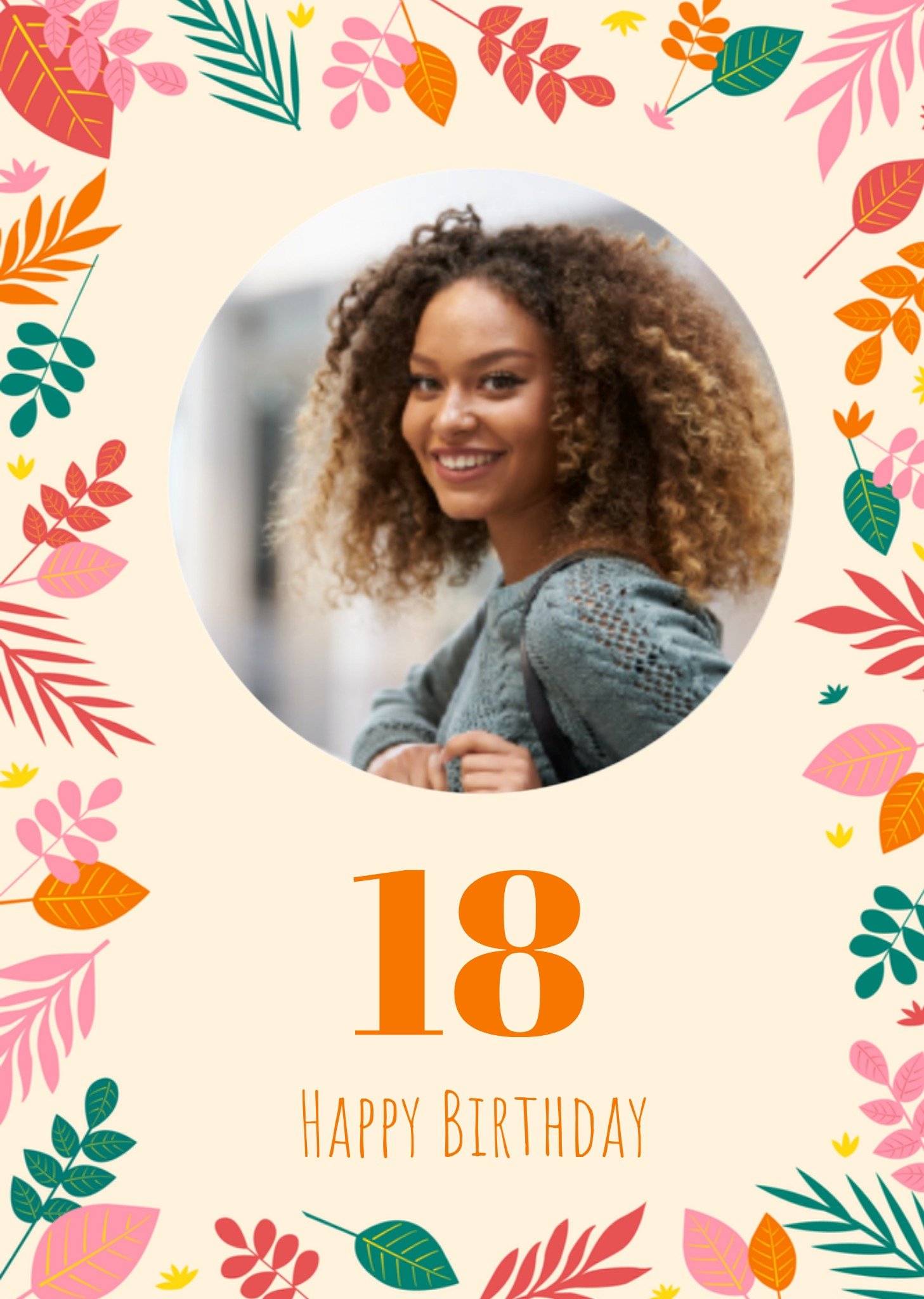 Verjaardagskaart bloemen fotokaart Kaart Greetz