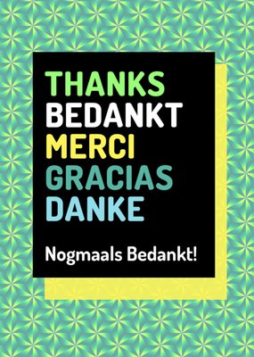 Love Repeat | Bedankkaart | nogmaals bedankt