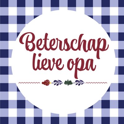 Boerenbont | Beterschapskaart | Opa