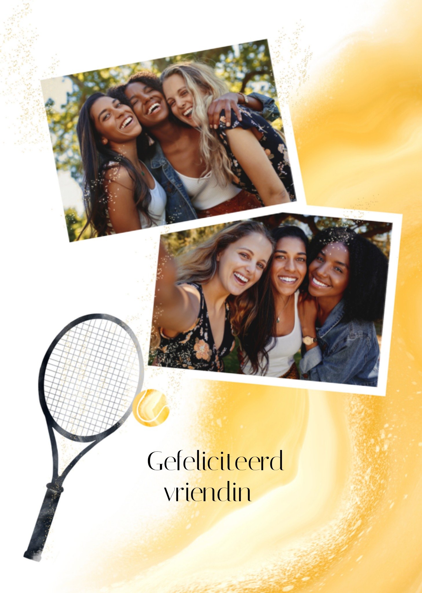 Verjaardagskaart Tennis Greetz