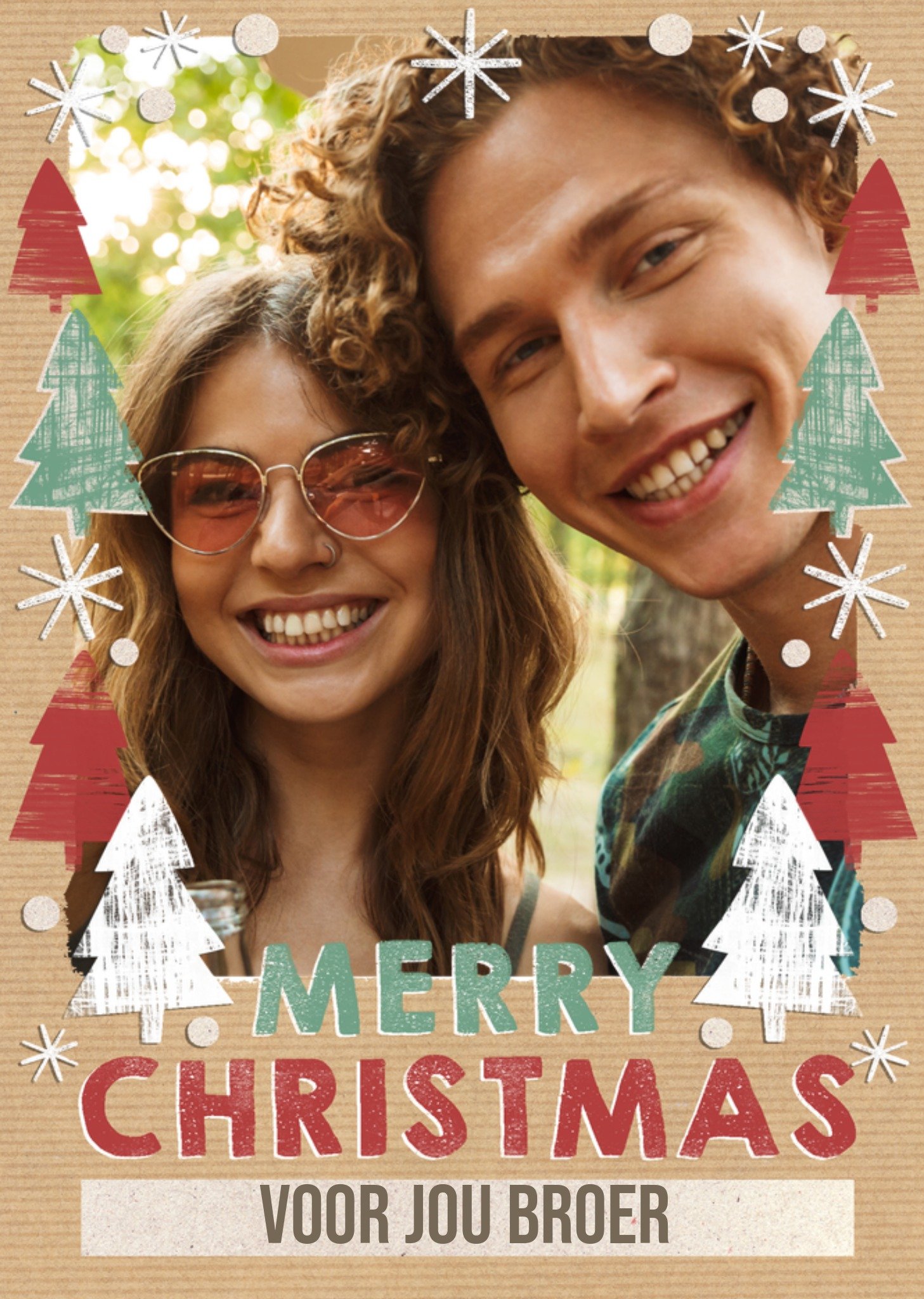 Greetz Kerstkaart Merry Christmas Standard Card