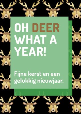 Love Repeat | Kerstkaart | grappig