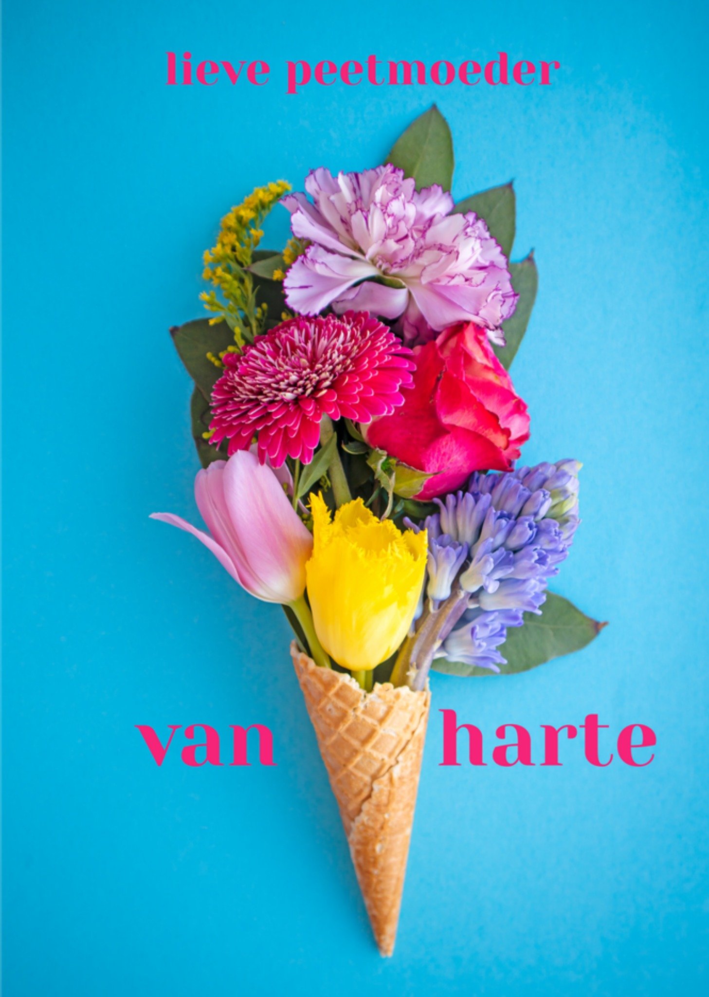 Verjaardagskaart Peetmoeder Kaart Photoflash