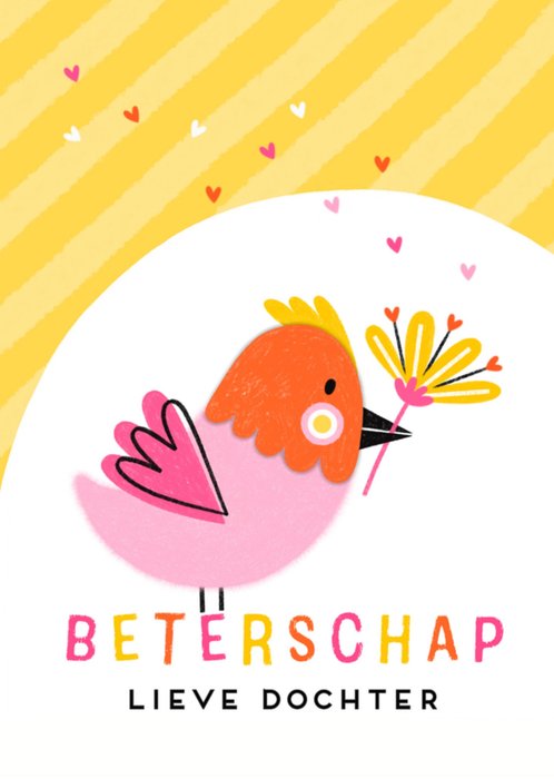 Marieke Witke | Beterschapskaart | Lieve Dochter