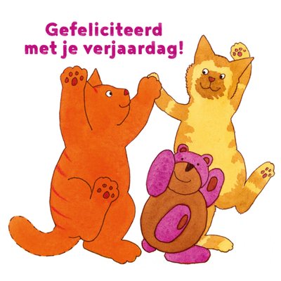 Dikkie Dik | Verjaardagskaart | Dieren