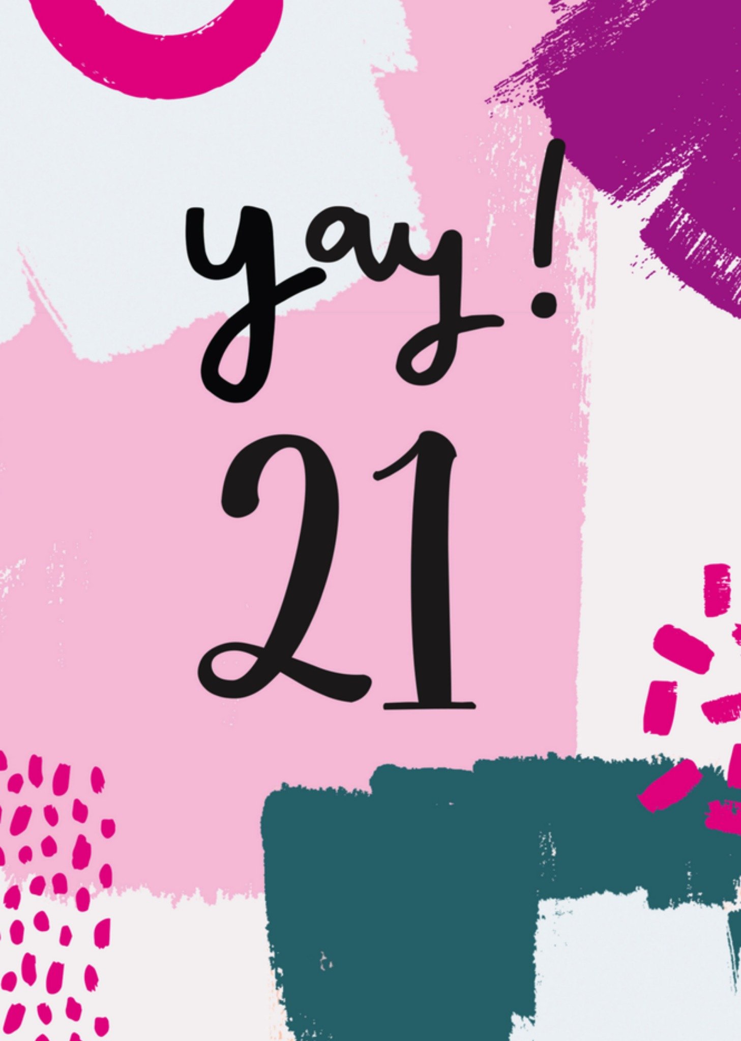 Natalie Alex Verjaardagskaart 21 jaar Kaart Mifkins