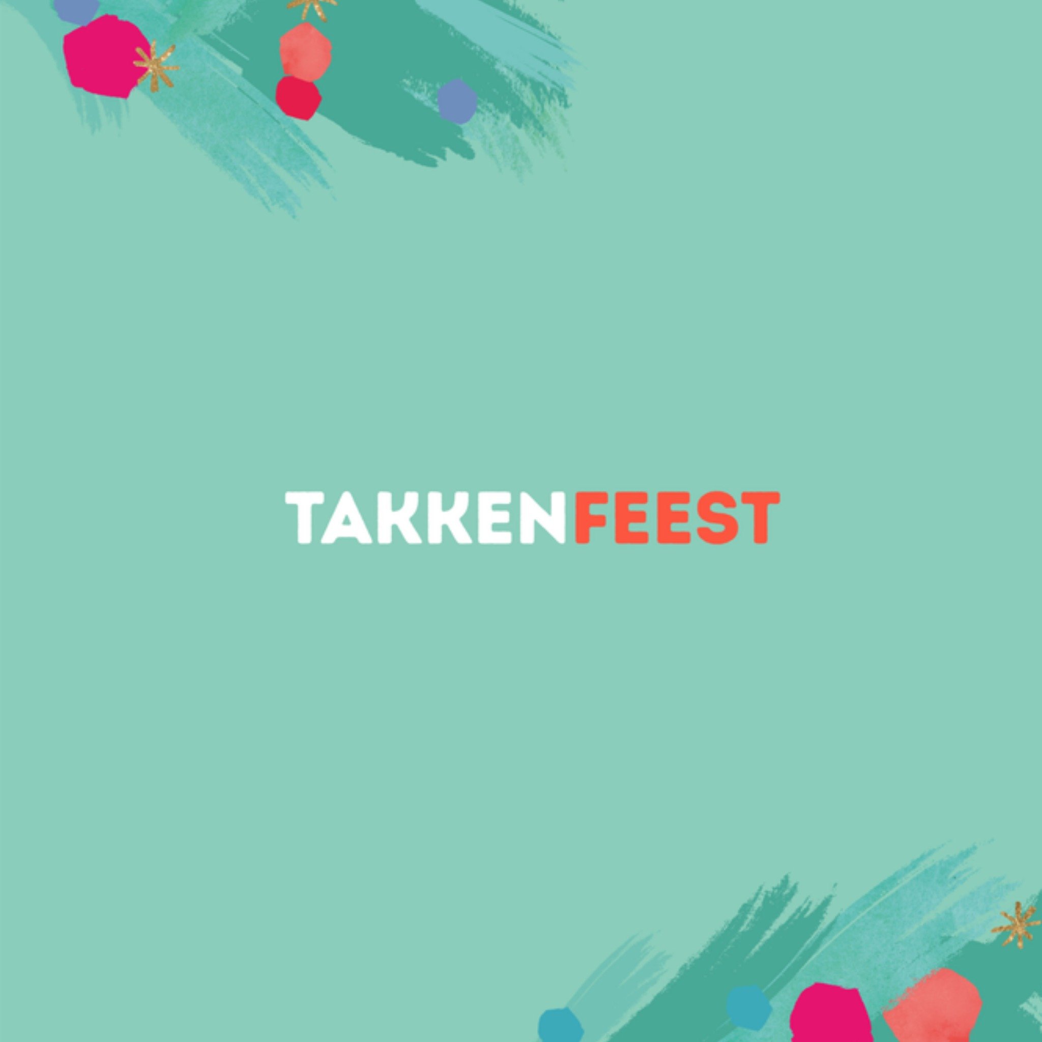 Greetz Kerstkaart takkenfeest Vierkant