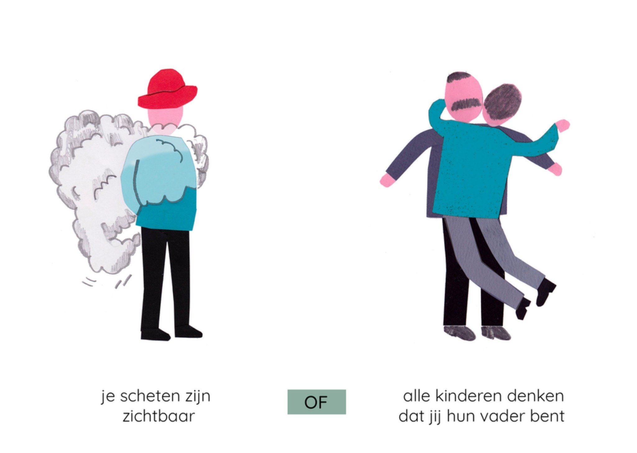 Vaderdagkaart Scheten Kaart Dilemma op Dinsdag