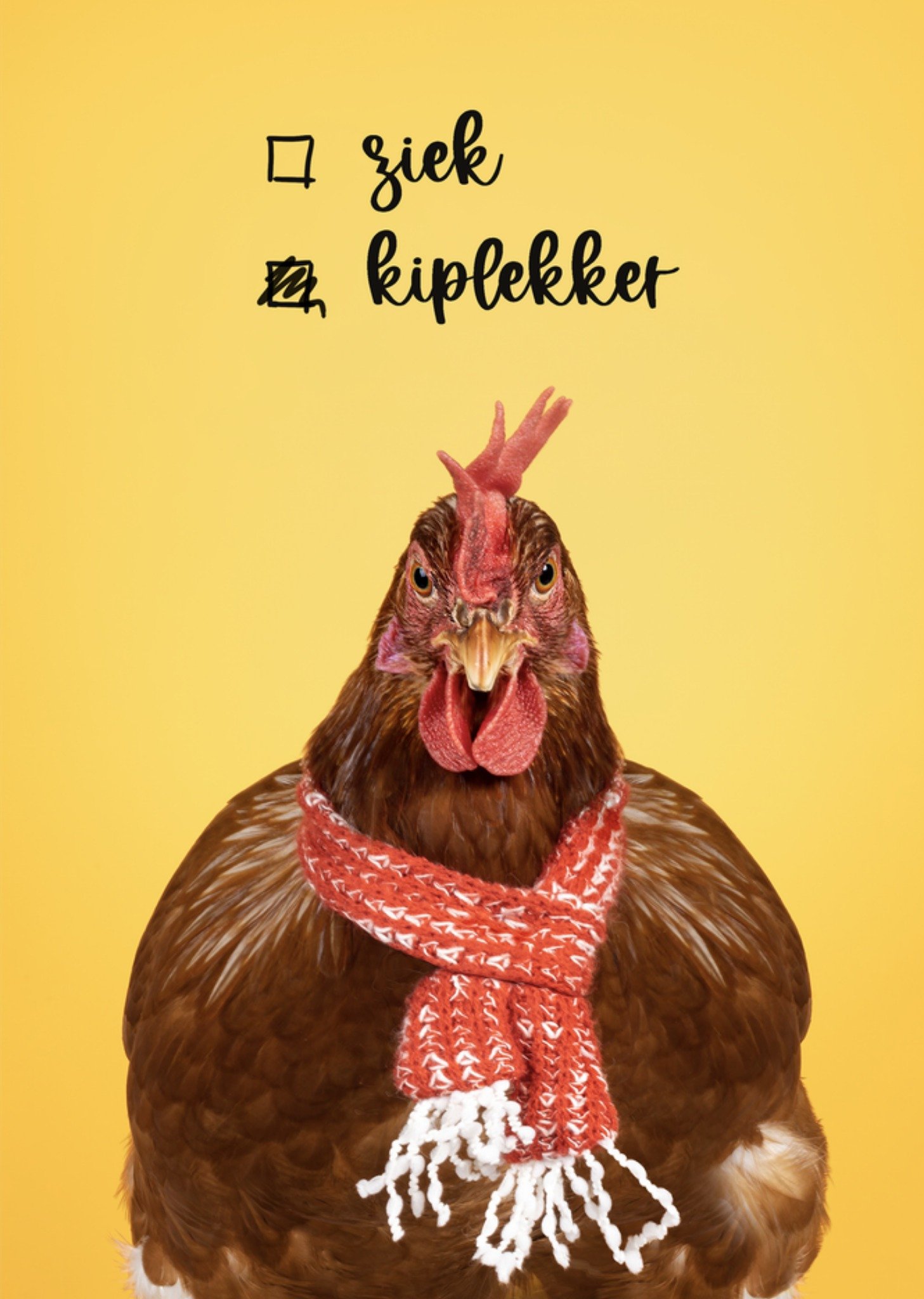 Beterschapskaart Kiplekker Kaart Catchy Images