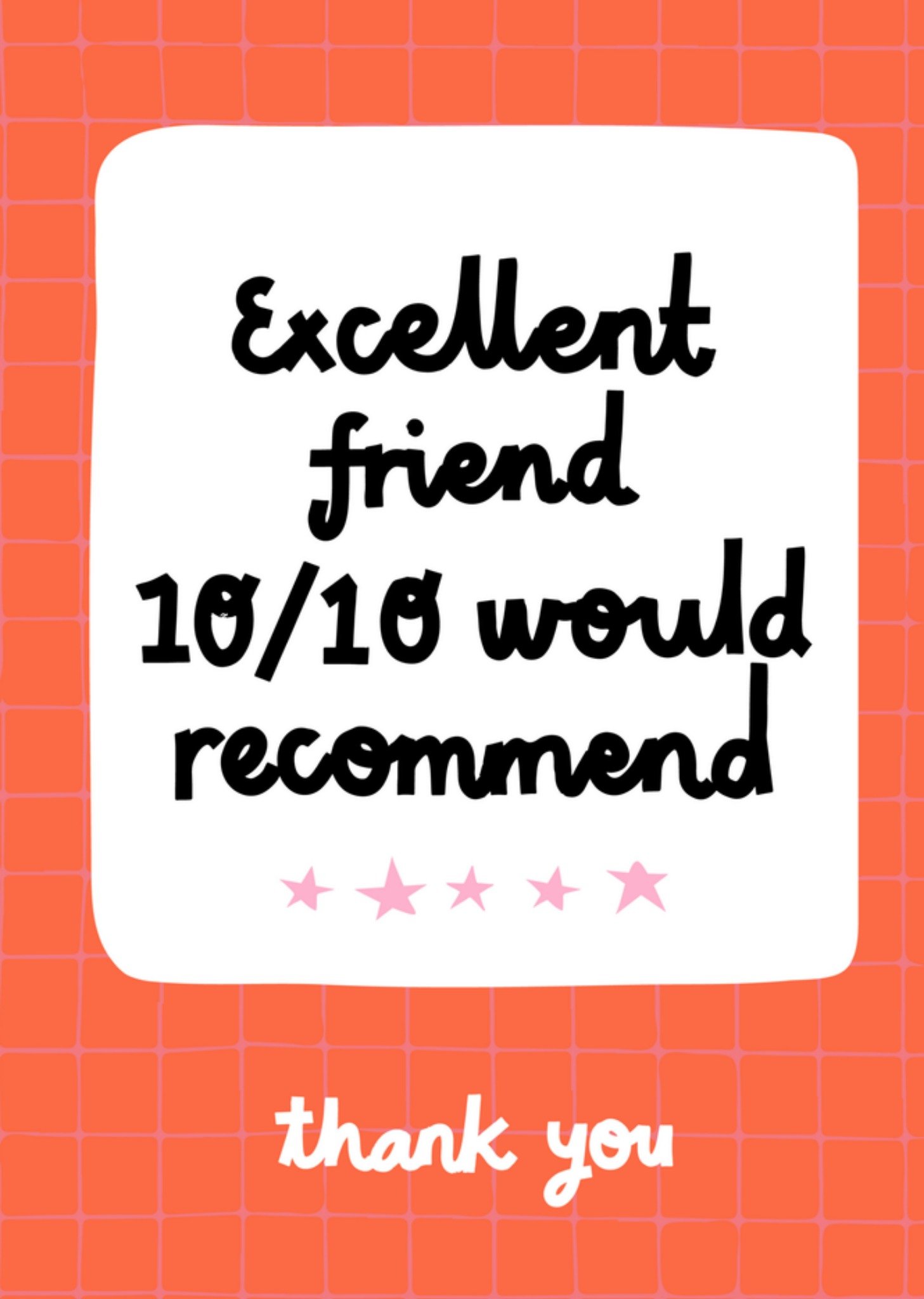 Bedankkaart grappig vrienden Kaart Greetz