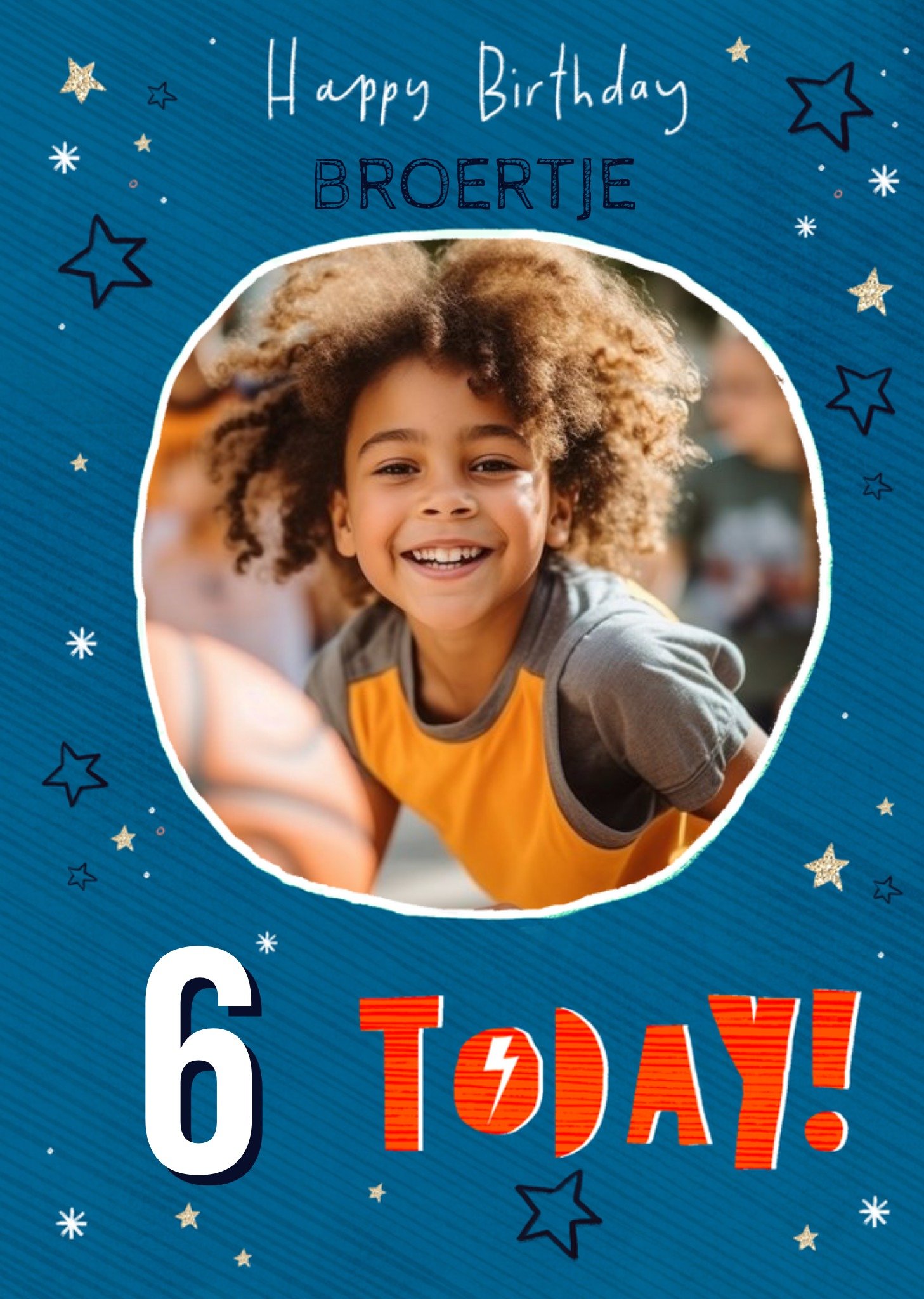 Verjaardagskaart Broertje Met leeftijd Greetz