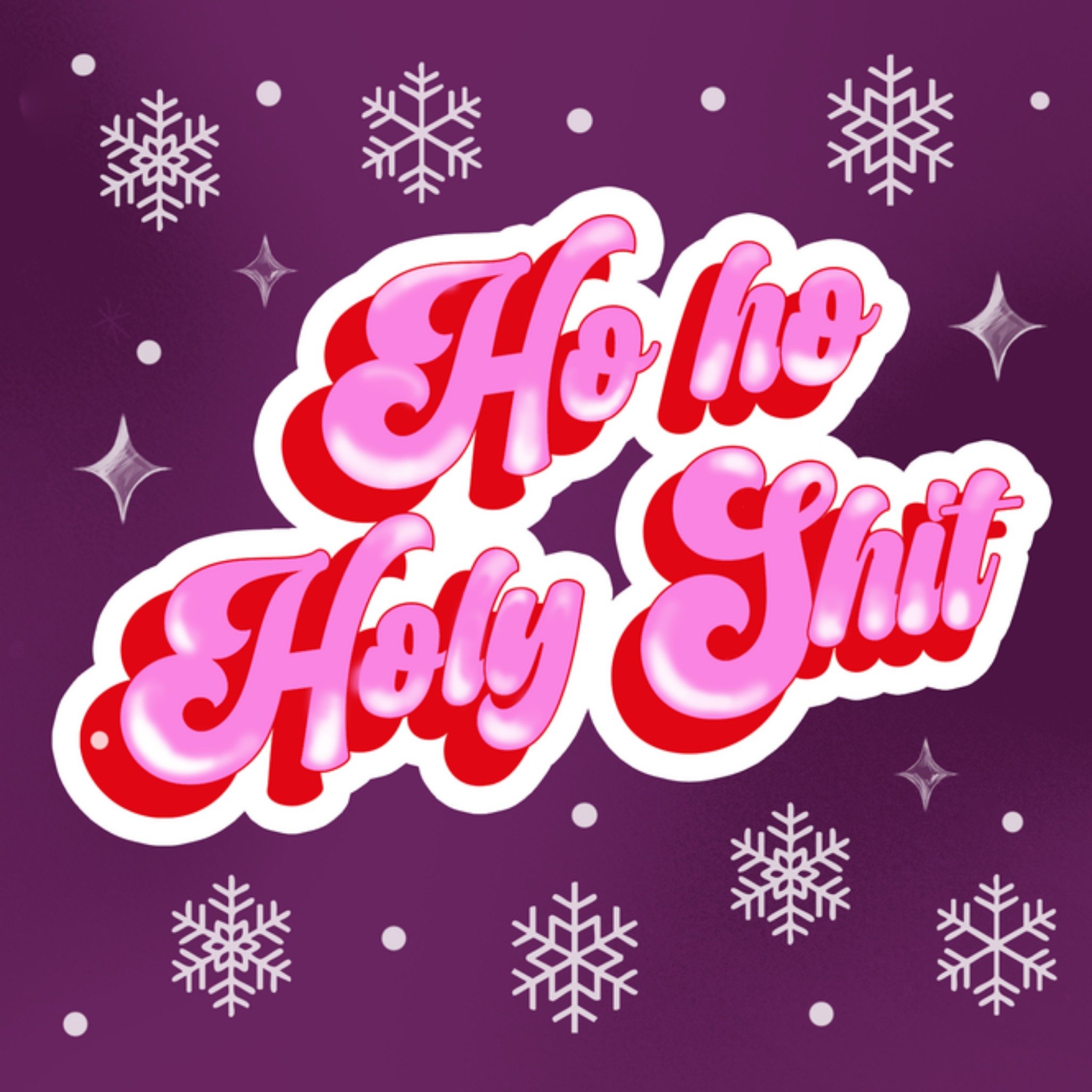 Greetz Kerstkaart Ho Ho Holy. Fred van Leer