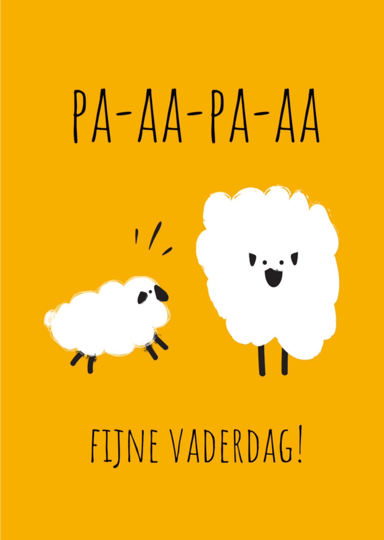 Vaderdagkaart - Schaap